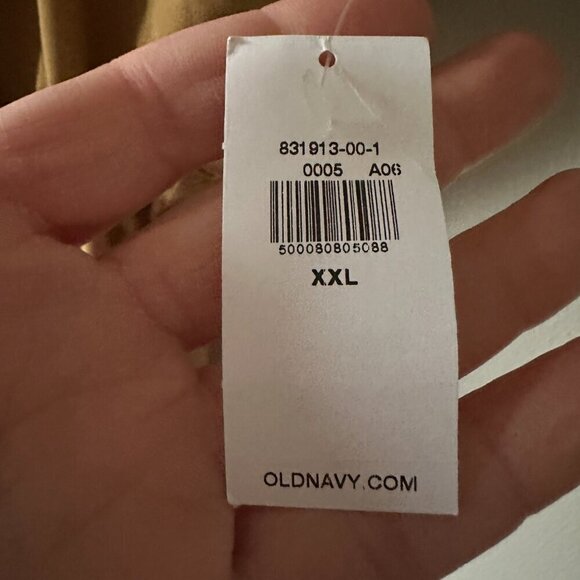 NWT Old Navy Stretch Tech Romper Loose Fit Cinched Waist - Size 2X - Picture 7 of 11